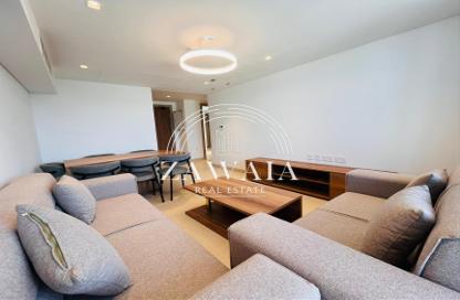 Apartment - 2 Bedrooms - 4 Bathrooms for rent in Al Salam Tower - Corniche Road - Corniche Road - Doha