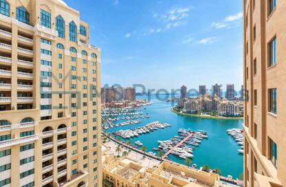 Apartment - Studio - 1 for rent in East Porto Drive - Porto Arabia - The Pearl Island - Doha