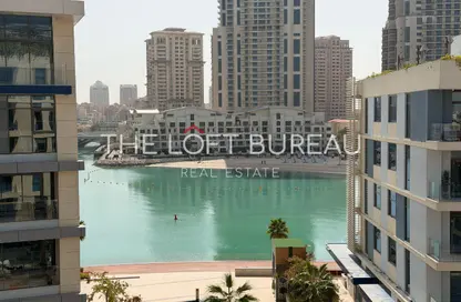 شقة - غرفة نوم - 2 حمامات للايجار في كريستال ريزيدنس - جزيرة جيوان - جزيرة اللؤلؤة - الدوحة