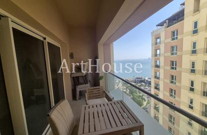 Apartment - Studio - 1 for rent in Viva Bahriyah - The Pearl Island - Doha