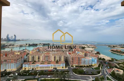 Apartment - Studio - 1 Bathroom for rent in East Porto Drive - Porto Arabia - The Pearl Island - Doha