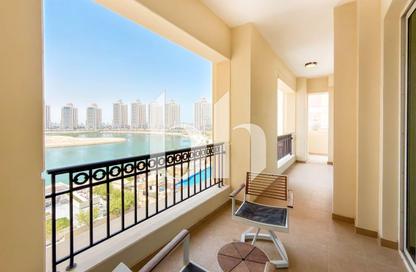 Apartment - 1 - 2 for rent in Viva West - Viva Bahriyah - The Pearl Island - Doha