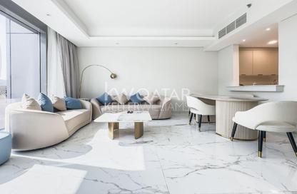Apartment - 2 Bedrooms - 3 Bathrooms for rent in Lusail Residence - Marina District - Lusail