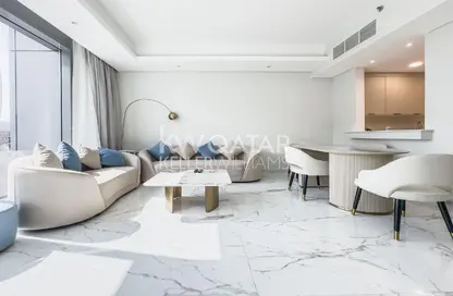 Apartment - 2 Bedrooms - 3 Bathrooms for rent in Lusail Residence - Marina District - Lusail