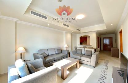 Apartment - 1 - 2 for rent in West Porto Drive - Porto Arabia - The Pearl Island - Doha