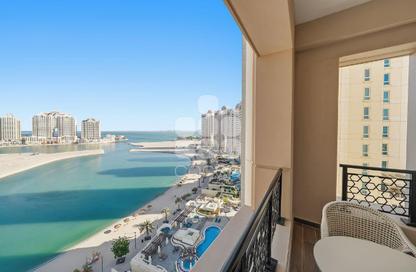 Apartment - 1 Bedroom - 2 Bathrooms for rent in Tower 9 - Viva Bahriyah - The Pearl Island - Doha Apartment - 1 Bedroom - 2 Bathrooms for rent in Tower 9 - Viva Bahriyah - The Pearl Island - Doha