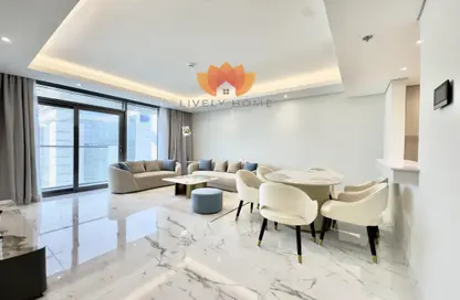 Apartment - 1 Bedroom - 2 Bathrooms for rent in Marina Tower 23 - Marina District - Lusail