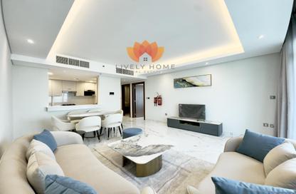 Apartment - 1 Bedroom - 2 Bathrooms for rent in Marina Tower 23 - Marina District - Lusail