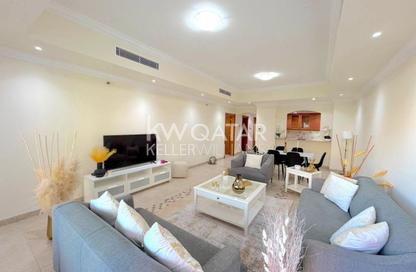 Apartment - 1 Bedroom - 2 Bathrooms for rent in East Porto Drive - Porto Arabia - The Pearl Island - Doha Apartment - 1 Bedroom - 2 Bathrooms for rent in East Porto Drive - Porto Arabia - The Pearl Island - Doha