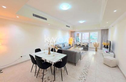 Apartment - 1 Bedroom - 2 Bathrooms for rent in East Porto Drive - Porto Arabia - The Pearl Island - Doha