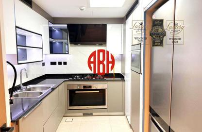 Apartment - 2 Bedrooms - 3 Bathrooms for rent in Lusail Marina Heights - Marina District - Lusail