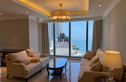 Apartment - 2 Bedrooms - 2 Bathrooms for rent in West Bay Tower - West Bay - West Bay - Doha