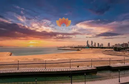 Apartment - 1 Bedroom - 1 Bathroom for rent in Lusail Marina Heights - Marina District - Lusail