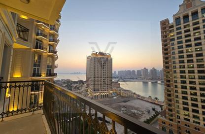 Apartment - 3 Bedrooms - 4 Bathrooms for rent in East Porto Drive - Porto Arabia - The Pearl Island - Doha
