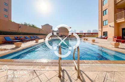 Apartment - 1 Bedroom - 2 Bathrooms for rent in West Porto Drive - Porto Arabia - The Pearl Island - Doha