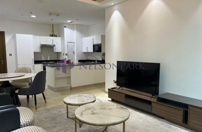 Apartment - 2 - 2 for rent in Marina Tower 21 - Marina District - Lusail
