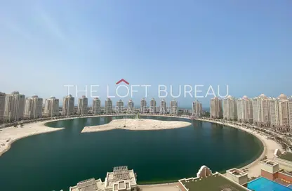 Apartment - 3 Bedrooms - 4 Bathrooms for rent in Viva West - Viva Bahriyah - The Pearl Island - Doha