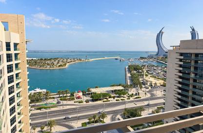 Apartment - 1 - 2 for rent in Lusail Residence - Marina District - Lusail