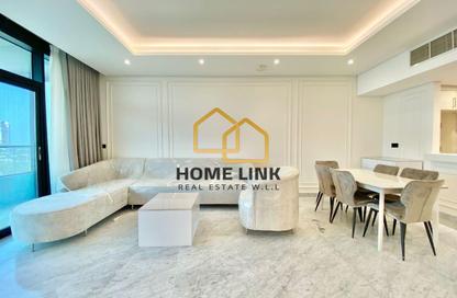 Apartment - 2 Bedrooms - 2 Bathrooms for rent in Marina Residences 195 - Marina District - Lusail