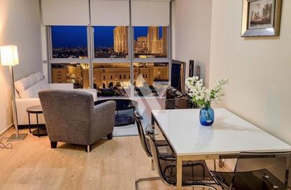 Apartment - 1 Bedroom - 2 Bathrooms for rent in Zig Zag Tower B - Zig Zag Towers - West Bay - Doha