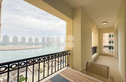 Apartment - 1 - 2 for rent in Viva West - Viva Bahriyah - The Pearl Island - Doha