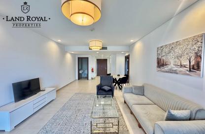 Apartment - 1 Bedroom - 2 Bathrooms for rent in Al Mutahidah Tower - Viva Bahriyah - The Pearl Island - Doha