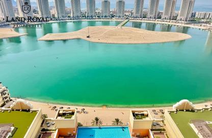 Apartment - 1 Bedroom - 2 Bathrooms for rent in Al Mutahidah Tower - Viva Bahriyah - The Pearl Island - Doha