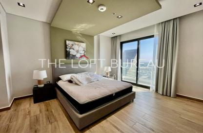 Apartment - 1 Bedroom - 2 Bathrooms for rent in Lusail Marina Heights - Marina District - Lusail Apartment - 1 Bedroom - 2 Bathrooms for rent in Lusail Marina Heights - Marina District - Lusail