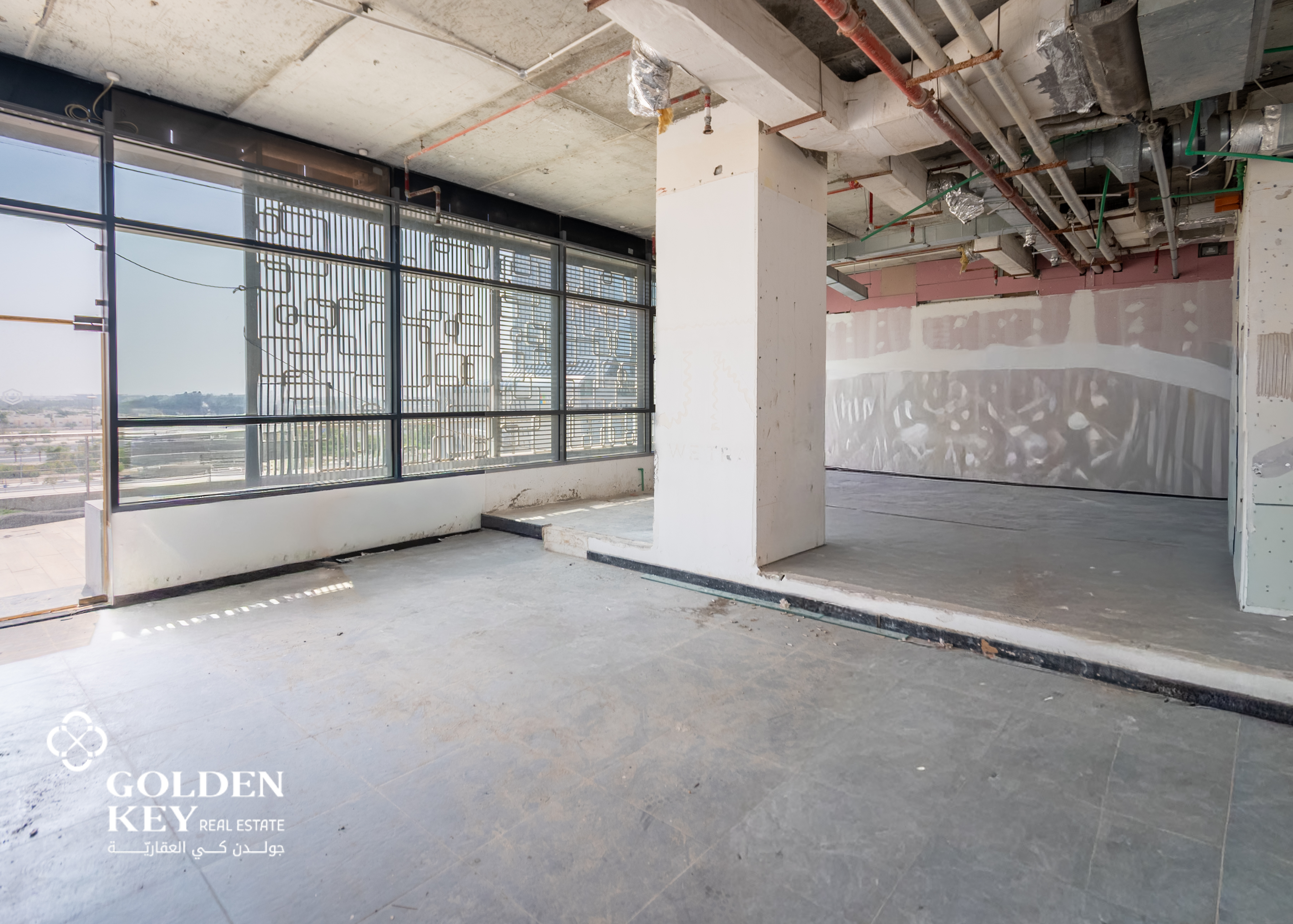 Semi-Fitted Office Space with Balcony | Lusail