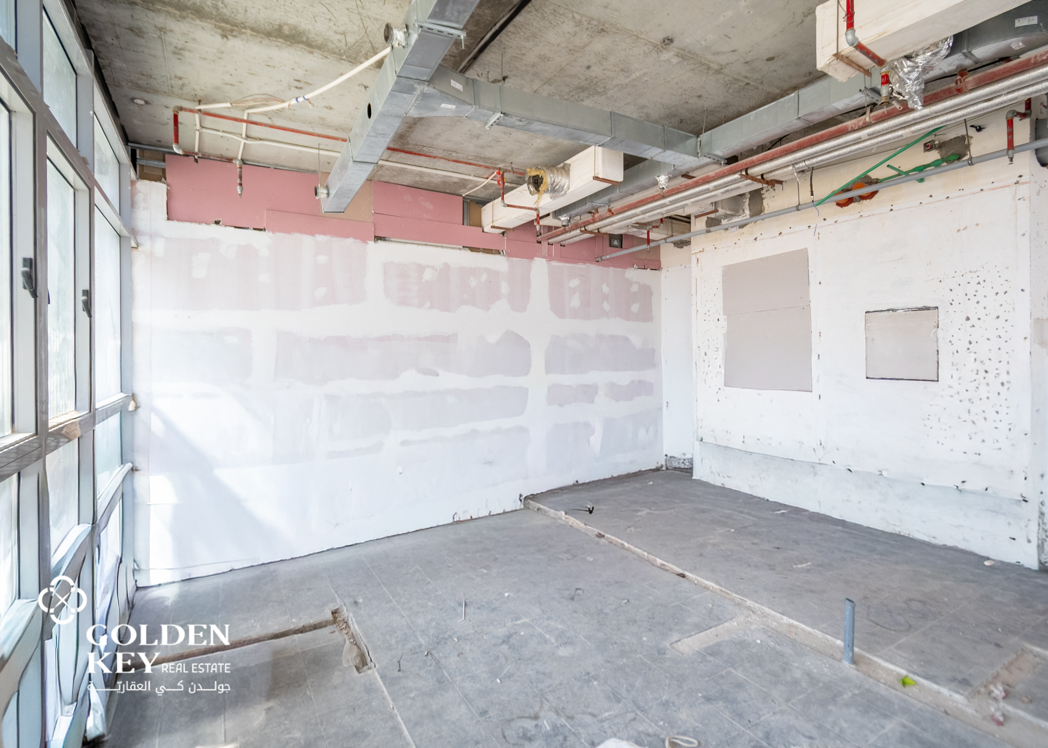 Semi-Fitted Office Space with Balcony | Lusail