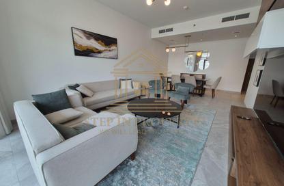 Apartment - 2 Bedrooms - 3 Bathrooms for rent in Lusail Marina Heights - Marina District - Lusail