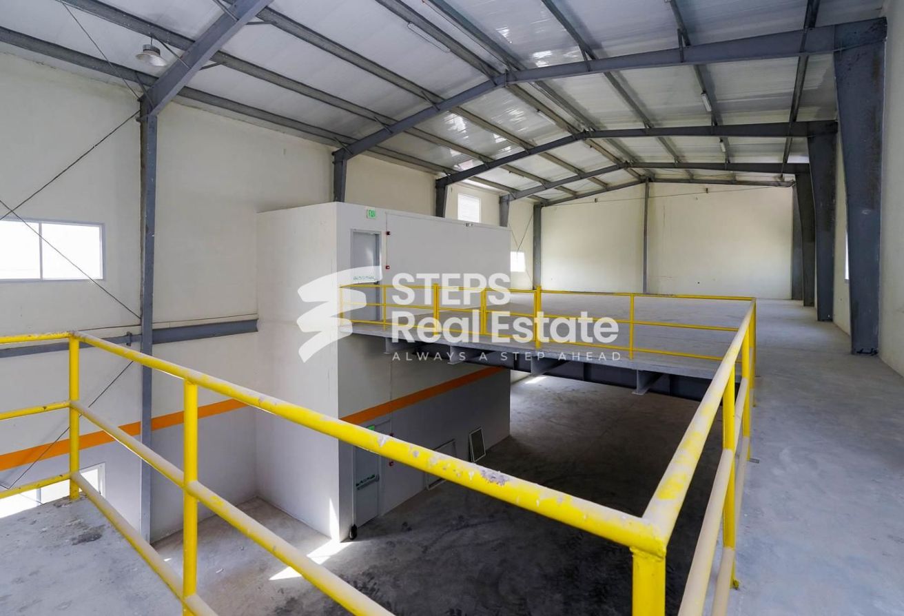 Spacious Warehouse for Rent in Industrial Area