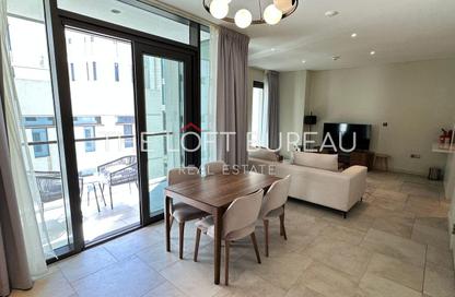 Apartment - 2 Bedrooms - 3 Bathrooms for rent in Wadi 1 - Wadi - Msheireb Downtown Doha - Doha