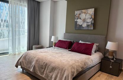 Apartment - 2 Bedrooms - 3 Bathrooms for rent in Lusail Marina Heights - Marina District - Lusail