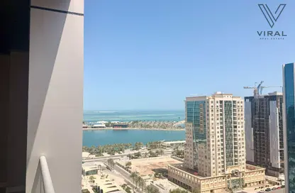 شقة - 2 غرف نوم - 3 حمامات للايجار في برج مارينا 27 - منطقة المارينا - الوسيل