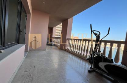 Apartment - 2 Bedrooms - 3 Bathrooms for rent in Porto Arabia Townhouses - Porto Arabia - The Pearl Island - Doha