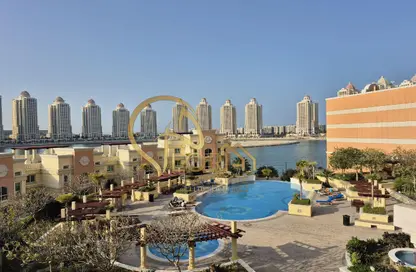 Apartment - 1 Bedroom - 2 Bathrooms for rent in Viva East - Viva Bahriyah - The Pearl Island - Doha