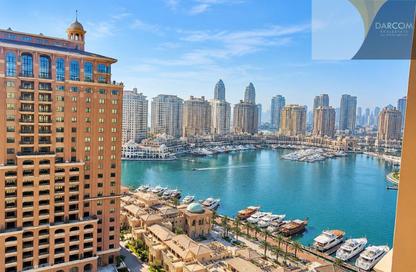 Apartment - 1 - 2 for rent in East Porto Drive - Porto Arabia - The Pearl Island - Doha