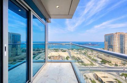 Apartment - 2 Bedrooms - 3 Bathrooms for rent in Lusail Marina Heights - Marina District - Lusail