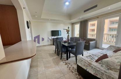 Apartment - 2 Bedrooms - 2 Bathrooms for rent in East Porto Drive - Porto Arabia - The Pearl Island - Doha