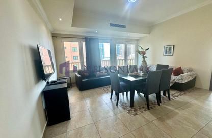 Apartment - 2 Bedrooms - 2 Bathrooms for rent in East Porto Drive - Porto Arabia - The Pearl Island - Doha