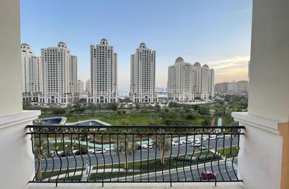 Apartment - 3 Bedrooms - 3 Bathrooms for rent in Giardino Apartments - The Pearl Island - Doha Apartment - 3 Bedrooms - 3 Bathrooms for rent in Giardino Apartments - The Pearl Island - Doha