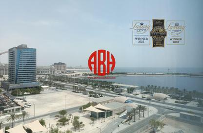 Apartment - 2 Bedrooms - 2 Bathrooms for rent in Lusail Marina Heights - Marina District - Lusail