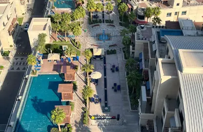 Apartment - 2 Bedrooms - 3 Bathrooms for rent in Abraj Bay - Abraj Quartiers - The Pearl Island - Doha