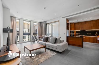 Apartment - 3 Bedrooms - 4 Bathrooms for rent in Wadi 1 - Wadi - Msheireb Downtown Doha - Doha