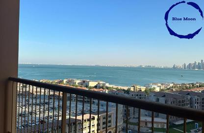 Apartment - 1 Bedroom - 2 Bathrooms for rent in West Porto Drive - Porto Arabia - The Pearl Island - Doha