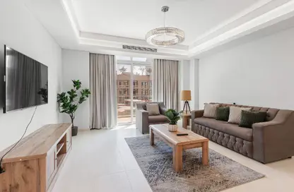 Apartment - 1 Bedroom - 2 Bathrooms for rent in Crystal Residence - Gewan Island - The Pearl Island - Doha