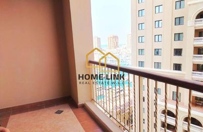 Apartment - 1 Bedroom - 2 Bathrooms for rent in East Porto Drive - Porto Arabia - The Pearl Island - Doha