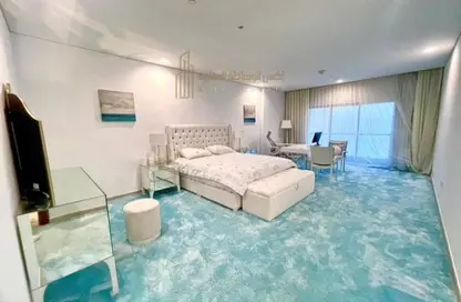 شقة - غرفة نوم - 2 حمامات للايجار في فيفا غرب - فيفا بحرية - جزيرة اللؤلؤة - الدوحة