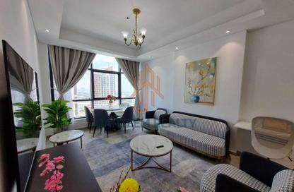 Apartment - 2 Bedrooms - 2 Bathrooms for rent in Lusail Marina Heights - Marina District - Lusail